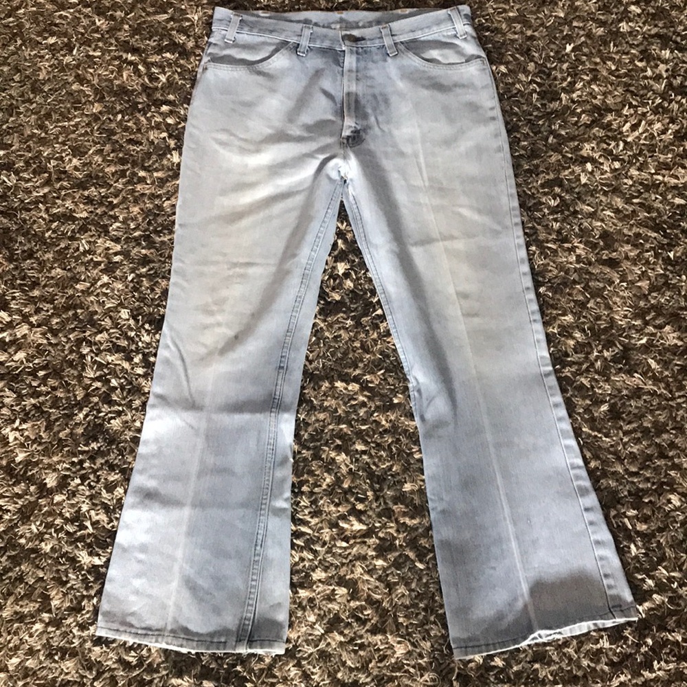 Vintage Levis light wash bells sz 10